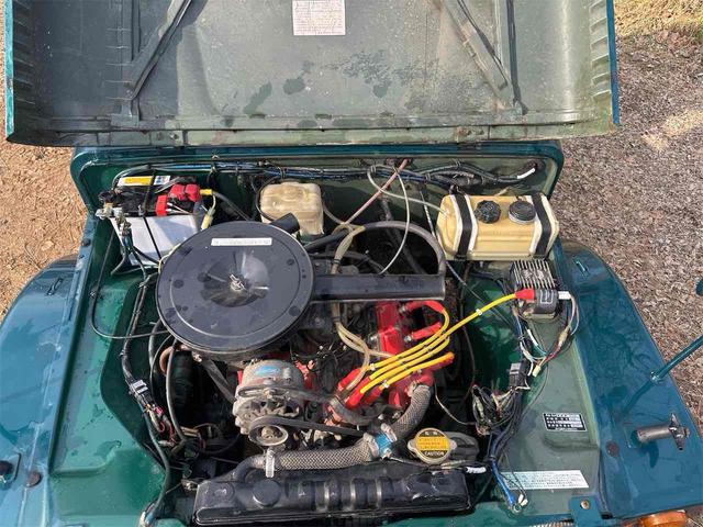 ジムニー 　ＳＪ１０幌　エンジン載せ替え　腰上オーバーホール済　ＳＪ３０ヘッド取付　点火強化　４ＷＤ　スズキスポーツアルミホイール　４速ＭＴ　ドア張替え　全塗装歴有（13枚目）