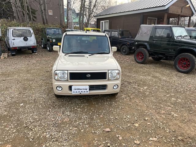 アルトラパン ターボ 4WD キーレスエントリー 電動格納ミラー シートヒーター ベンチシート AT ABS CD MD アルミホイール 衝突安全ボディ エアコン パワーステアリング パワーウィンドウ(3枚目)