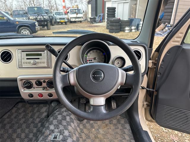 アルトラパン ターボ 4WD キーレスエントリー 電動格納ミラー シートヒーター ベンチシート AT ABS CD MD アルミホイール 衝突安全ボディ エアコン パワーステアリング パワーウィンドウ(12枚目)