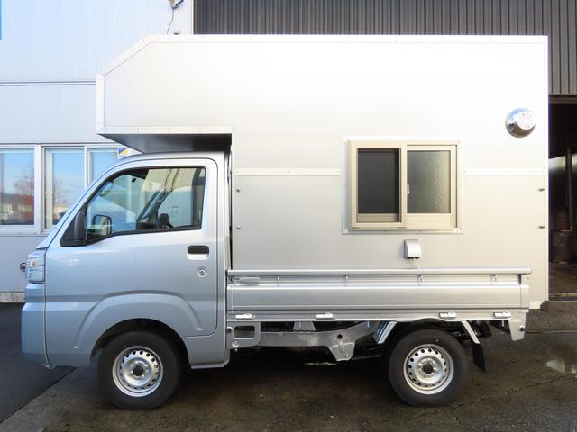 ハイゼットトラック スタンダード　３方開　キャンピング　移動事務所　トラベルハウス（2枚目）