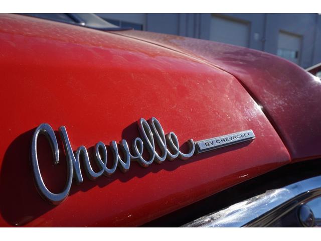 シボレーシェベル ＳＳ　シリアルマッチ　３５０ＡＴ　３８３ストローカー　３５０ＡＴ　３速　／　３８３ストローカー　Ｖ８　６．３００ｃｃ　／　Ｆ：２２５／６０Ｒ１５　Ｒ：２６５／６０Ｒ１５　／　ビニールトップ（6枚目）