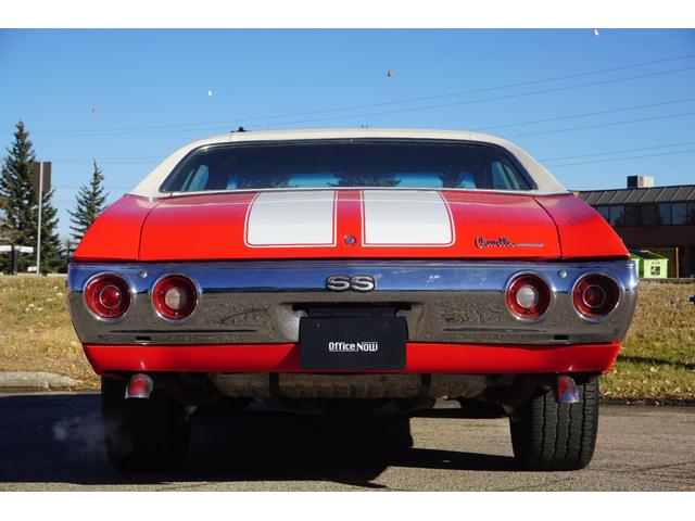 シボレーシェベル ＳＳ　シリアルマッチ　３５０ＡＴ　３８３ストローカー　３５０ＡＴ　３速　／　３８３ストローカー　Ｖ８　６．３００ｃｃ　／　Ｆ：２２５／６０Ｒ１５　Ｒ：２６５／６０Ｒ１５　／　ビニールトップ（10枚目）