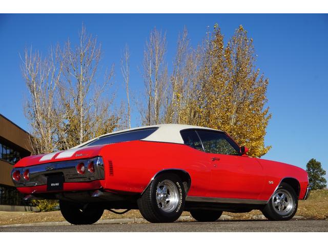 シボレーシェベル ＳＳ　シリアルマッチ　３５０ＡＴ　３８３ストローカー　３５０ＡＴ　３速　／　３８３ストローカー　Ｖ８　６．３００ｃｃ　／　Ｆ：２２５／６０Ｒ１５　Ｒ：２６５／６０Ｒ１５　／　ビニールトップ（16枚目）