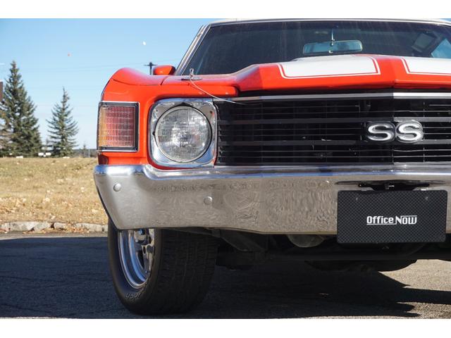 シボレーシェベル ＳＳ　シリアルマッチ　３５０ＡＴ　３８３ストローカー　３５０ＡＴ　３速　／　３８３ストローカー　Ｖ８　６．３００ｃｃ　／　Ｆ：２２５／６０Ｒ１５　Ｒ：２６５／６０Ｒ１５　／　ビニールトップ（25枚目）