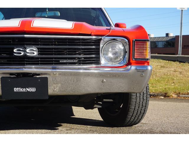 シボレーシェベル ＳＳ　シリアルマッチ　３５０ＡＴ　３８３ストローカー　３５０ＡＴ　３速　／　３８３ストローカー　Ｖ８　６．３００ｃｃ　／　Ｆ：２２５／６０Ｒ１５　Ｒ：２６５／６０Ｒ１５　／　ビニールトップ（27枚目）