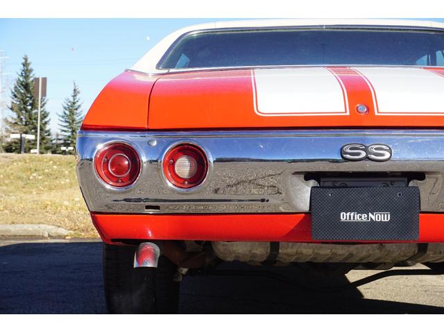 シボレーシェベル ＳＳ　シリアルマッチ　３５０ＡＴ　３８３ストローカー　３５０ＡＴ　３速　／　３８３ストローカー　Ｖ８　６．３００ｃｃ　／　Ｆ：２２５／６０Ｒ１５　Ｒ：２６５／６０Ｒ１５　／　ビニールトップ（31枚目）