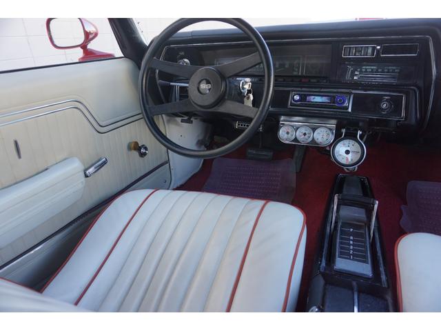 シボレーシェベル ＳＳ　シリアルマッチ　３５０ＡＴ　３８３ストローカー　３５０ＡＴ　３速　／　３８３ストローカー　Ｖ８　６．３００ｃｃ　／　Ｆ：２２５／６０Ｒ１５　Ｒ：２６５／６０Ｒ１５　／　ビニールトップ（50枚目）