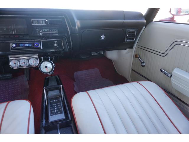 シボレーシェベル ＳＳ　シリアルマッチ　３５０ＡＴ　３８３ストローカー　３５０ＡＴ　３速　／　３８３ストローカー　Ｖ８　６．３００ｃｃ　／　Ｆ：２２５／６０Ｒ１５　Ｒ：２６５／６０Ｒ１５　／　ビニールトップ（52枚目）