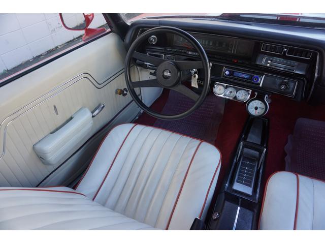 シボレーシェベル ＳＳ　シリアルマッチ　３５０ＡＴ　３８３ストローカー　３５０ＡＴ　３速　／　３８３ストローカー　Ｖ８　６．３００ｃｃ　／　Ｆ：２２５／６０Ｒ１５　Ｒ：２６５／６０Ｒ１５　／　ビニールトップ（53枚目）