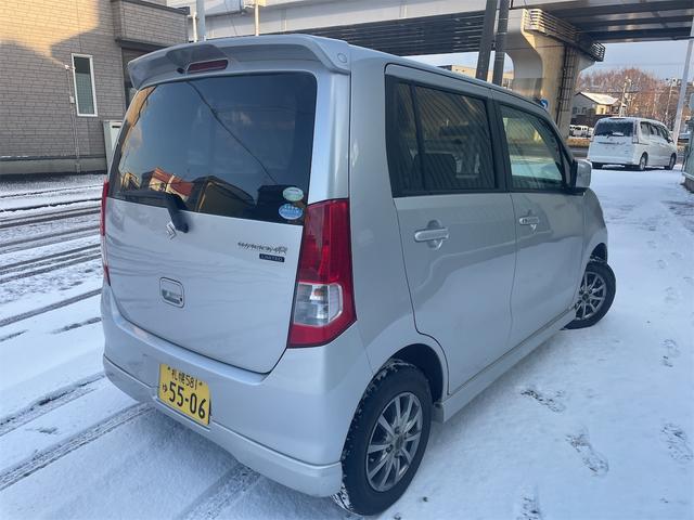 ワゴンＲ ＦＸリミテッド　４ＷＤ　スマートキー　シートヒーター　ベンチシート　ＣＶＴ　盗難防止システム　ＡＢＳ　アルミホイール　衝突安全ボディ　エアコン（9枚目）