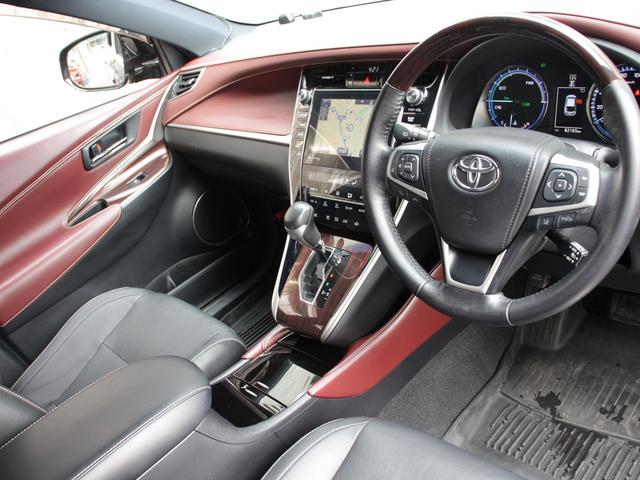 ハリアーハイブリッド プレミアム　アドバンスドパッケージ　４ＷＤ　本州仕入　エアロ　ＪＢＬプレミアムサウンド　メーカー８型ナビ＆ＴＶ　全周囲カメラ　黒レザーシート　プリクラッシュセーフティー　レーダークルーズ　パワーバックドア　メモリーシート　シートヒーター（16枚目）