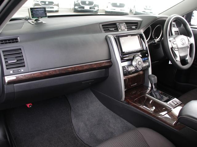 マークX 250G Four Fパッケージ 4WD 後期型 寒冷地仕様 SDナビ バックカメラ セーフティーセンス レーダークルーズ HIDヘッドライト オートライト デュアルオートエアコン ドラレコ ETC(16枚目)