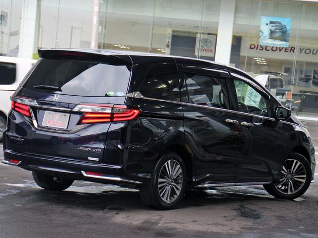 オデッセイ アブソルート・ホンダセンシング 4WD ワンオーナー 純正ナビ&TV バックカメラ レーダークルーズ ハーフレザーシート 両側電動ドア パワーシート LEDヘッドライト スマートキー プッシュスタート パドルシフト オートライト(38枚目)