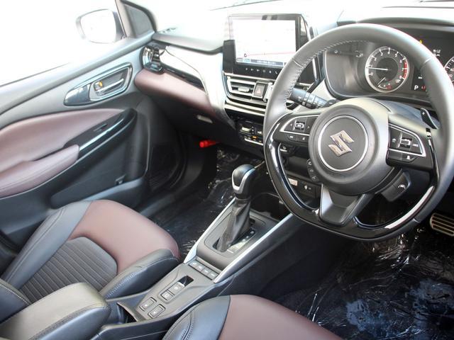 フロンクス ベースグレード　４ＷＤ　２トーンルーフ　スズキコネクト９型ナビ　全周囲カメラ　セーフティサポート　レーダークルーズ　ワンオーナー　ワイヤレス充電　シートヒーター　クリアランスソナー　ＬＥＤヘッドライト　パドルシフト（17枚目）