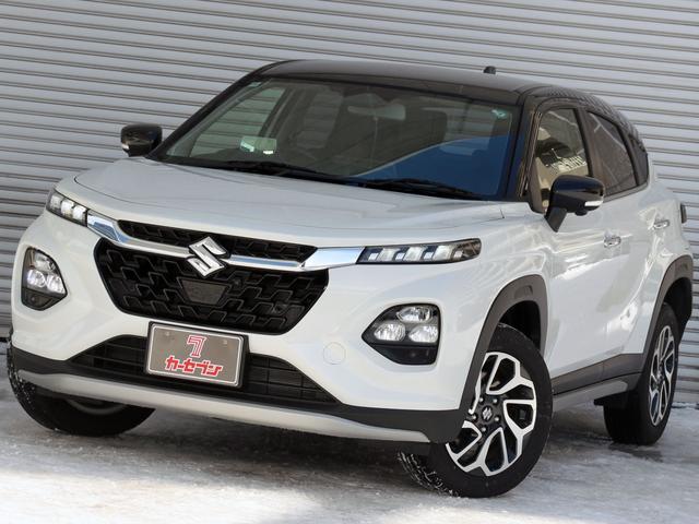 フロンクス ベースグレード　４ＷＤ　２トーンルーフ　スズキコネクト９型ナビ　全周囲カメラ　セーフティサポート　レーダークルーズ　ワンオーナー　ワイヤレス充電　シートヒーター　クリアランスソナー　ＬＥＤヘッドライト　パドルシフト（37枚目）