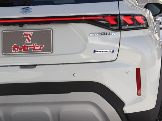 フロンクス ベースグレード　４ＷＤ　２トーンルーフ　スズキコネクト９型ナビ　全周囲カメラ　セーフティサポート　レーダークルーズ　ワンオーナー　ワイヤレス充電　シートヒーター　クリアランスソナー　ＬＥＤヘッドライト　パドルシフト（47枚目）