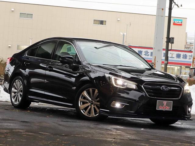 レガシィB4 リミテッド ダイアトーンサウンドナビTV STIフロントスポイラー アイサイトセーフティ+ アイサイト.3 全車速追従クルーズ F・S・リアカメラ Aハイビーム 黒革シート シートヒーター パワーシート ETC(3枚目)