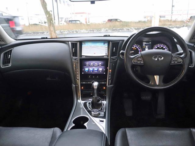 スカイライン ３５０ＧＴ　ＦＯＵＲ　ハイブリッド　タイプＰ　全方位運転支援システム　インテリジェントクルーズコントロール　アラウンドビューモニター　メーカーナビ　フルセグＴＶ　社外１９インチアルミ　黒革シート　メモリー付パワーシート　シートヒーター　ＥＴＣ（28枚目）