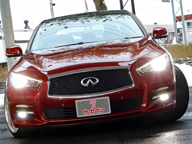 スカイライン ３５０ＧＴ　ＦＯＵＲ　ハイブリッド　タイプＰ　全方位運転支援システム　インテリジェントクルーズコントロール　アラウンドビューモニター　メーカーナビ　フルセグＴＶ　社外１９インチアルミ　黒革シート　メモリー付パワーシート　シートヒーター　ＥＴＣ（36枚目）