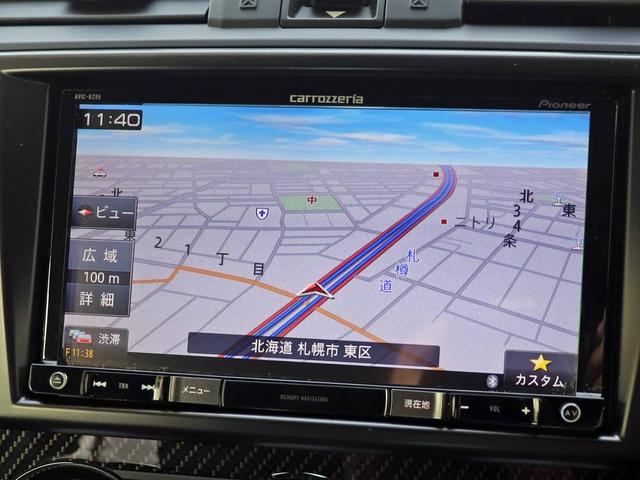 WRX S4 2.0GT-Sアイサイト 後期フェイス RAYS18インチアルミ 柿本改マフラー 社外テール アイサイトver.3 全車速追従クルーズ SDナビ フルセグTV バックカメラ ビルシュタイン 黒半革 パワーシート LED(7枚目)