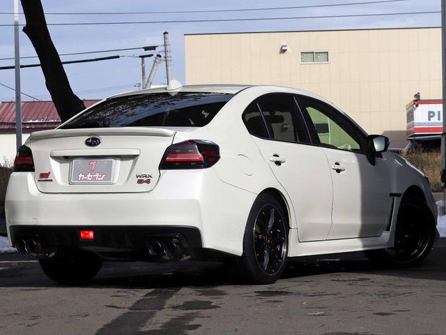 WRX S4 2.0GT-Sアイサイト 後期フェイス RAYS18インチアルミ 柿本改マフラー 社外テール アイサイトver.3 全車速追従クルーズ SDナビ フルセグTV バックカメラ ビルシュタイン 黒半革 パワーシート LED(53枚目)