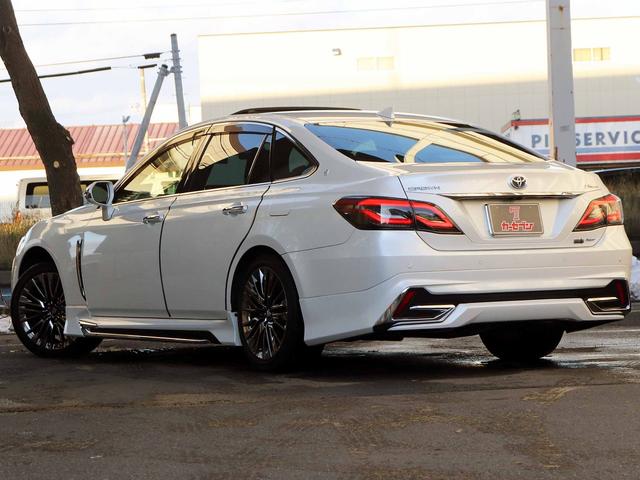 クラウンハイブリッド G-エグゼクティブ Four 後期 モデリスタエアロ サンルーフ セーフティPKG+ ETC2.0 12.3型ナビTV パノラミックビューモニター パーキングサポートブレーキ ブラインドスポット デジタルインナーミラー 3眼LED(23枚目)