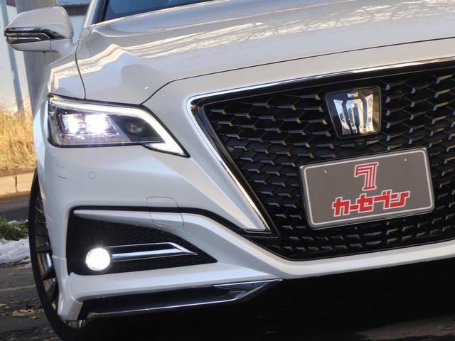 クラウンハイブリッド G-エグゼクティブ Four 後期 モデリスタエアロ サンルーフ セーフティPKG+ ETC2.0 12.3型ナビTV パノラミックビューモニター パーキングサポートブレーキ ブラインドスポット デジタルインナーミラー 3眼LED(45枚目)