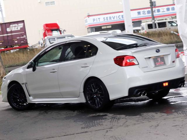 WRX STI STI 6MT ツインスクロールターボ(308PS) アドバンストセーフティPKG ビルシュタイン ブレンボ17インチブレーキ SDナビ フルセグTV サイド・バックカメラ ETC 黒半革 パワーシート(21枚目)