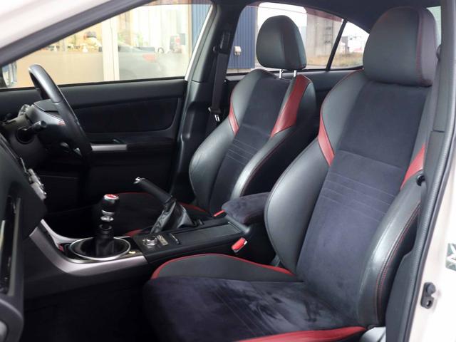 WRX STI STI 6MT ツインスクロールターボ(308PS) アドバンストセーフティPKG ビルシュタイン ブレンボ17インチブレーキ SDナビ フルセグTV サイド・バックカメラ ETC 黒半革 パワーシート(29枚目)