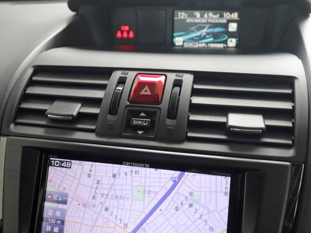 WRX STI STI 6MT ツインスクロールターボ(308PS) アドバンストセーフティPKG ビルシュタイン ブレンボ17インチブレーキ SDナビ フルセグTV サイド・バックカメラ ETC 黒半革 パワーシート(39枚目)