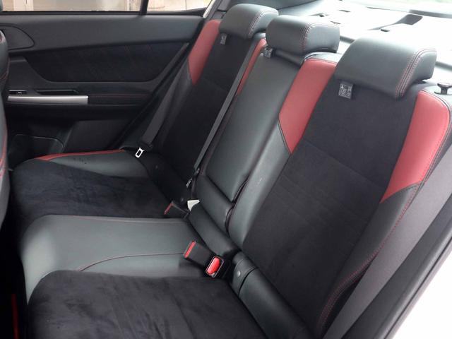 WRX STI STI 6MT ツインスクロールターボ(308PS) アドバンストセーフティPKG ビルシュタイン ブレンボ17インチブレーキ SDナビ フルセグTV サイド・バックカメラ ETC 黒半革 パワーシート(44枚目)