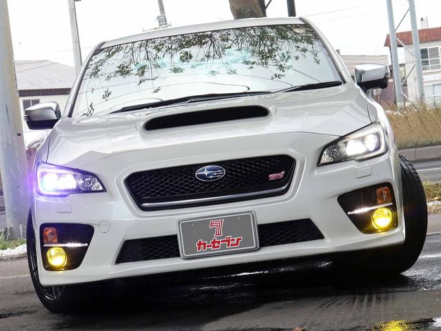 WRX STI STI 6MT ツインスクロールターボ(308PS) アドバンストセーフティPKG ビルシュタイン ブレンボ17インチブレーキ SDナビ フルセグTV サイド・バックカメラ ETC 黒半革 パワーシート(46枚目)