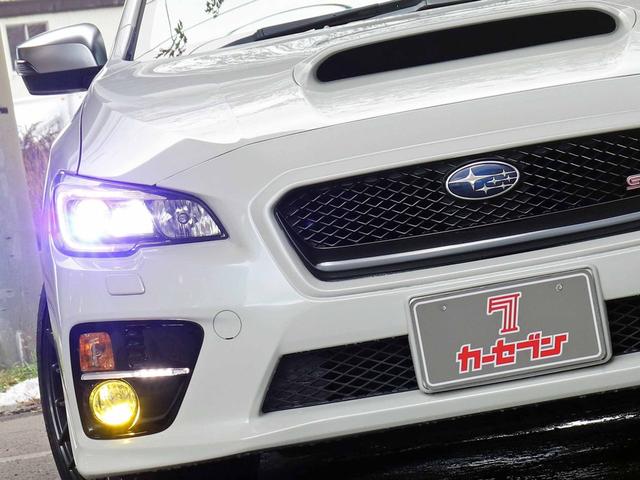WRX STI STI 6MT ツインスクロールターボ(308PS) アドバンストセーフティPKG ビルシュタイン ブレンボ17インチブレーキ SDナビ フルセグTV サイド・バックカメラ ETC 黒半革 パワーシート(47枚目)