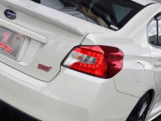 WRX STI STI 6MT ツインスクロールターボ(308PS) アドバンストセーフティPKG ビルシュタイン ブレンボ17インチブレーキ SDナビ フルセグTV サイド・バックカメラ ETC 黒半革 パワーシート(48枚目)