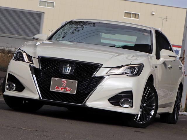 クラウンハイブリッド アスリートS Four 後期型 アドバンストPKG プリクラッシュ レーダークルーズ スパッタリング18インチアルミ メーカーナビTV パノラミックビューモニター インテリジェントクリアランスソナー パワーシート ETC(2枚目)