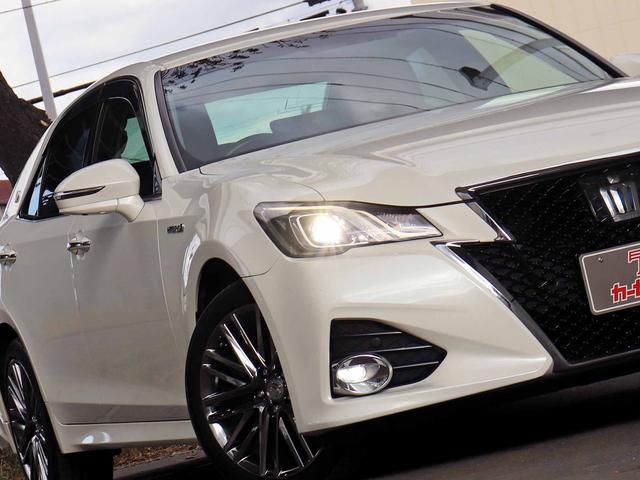 クラウンハイブリッド アスリートS Four 後期型 アドバンストPKG プリクラッシュ レーダークルーズ スパッタリング18インチアルミ メーカーナビTV パノラミックビューモニター インテリジェントクリアランスソナー パワーシート ETC(19枚目)