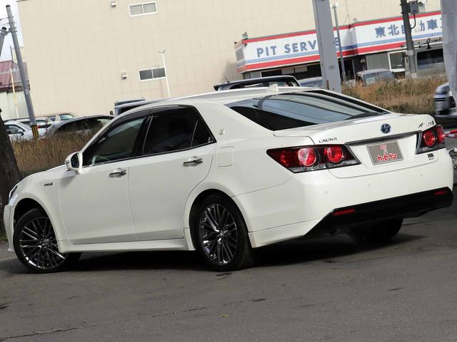 クラウンハイブリッド アスリートS Four 後期型 アドバンストPKG プリクラッシュ レーダークルーズ スパッタリング18インチアルミ メーカーナビTV パノラミックビューモニター インテリジェントクリアランスソナー パワーシート ETC(21枚目)