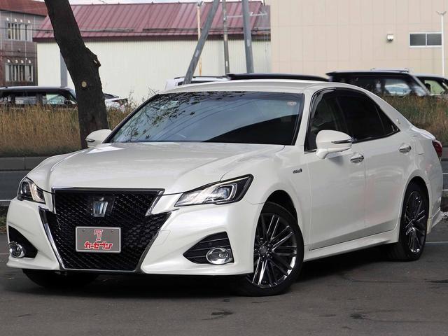 クラウンハイブリッド アスリートS Four 後期型 アドバンストPKG プリクラッシュ レーダークルーズ スパッタリング18インチアルミ メーカーナビTV パノラミックビューモニター インテリジェントクリアランスソナー パワーシート ETC(24枚目)
