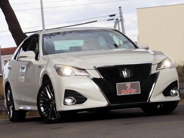 クラウンハイブリッド アスリートS Four 後期型 アドバンストPKG プリクラッシュ レーダークルーズ スパッタリング18インチアルミ メーカーナビTV パノラミックビューモニター インテリジェントクリアランスソナー パワーシート ETC(25枚目)