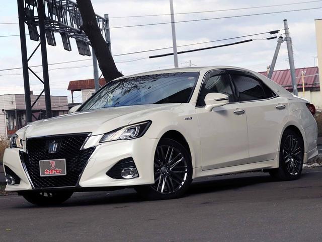 クラウンハイブリッド アスリートS Four 後期型 アドバンストPKG プリクラッシュ レーダークルーズ スパッタリング18インチアルミ メーカーナビTV パノラミックビューモニター インテリジェントクリアランスソナー パワーシート ETC(26枚目)