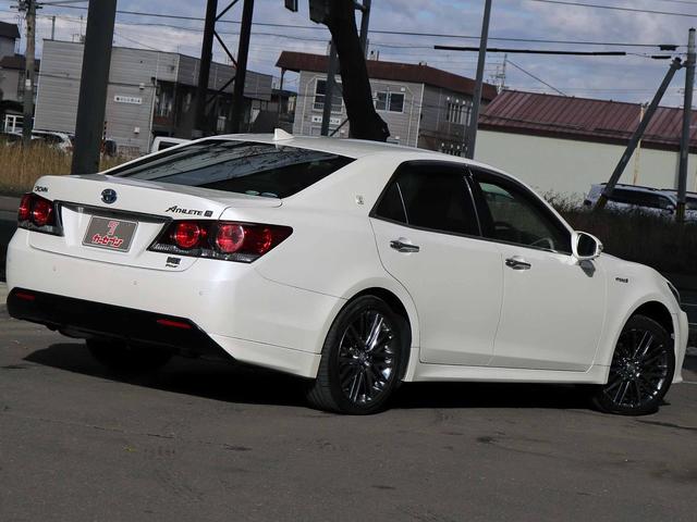 クラウンハイブリッド アスリートS Four 後期型 アドバンストPKG プリクラッシュ レーダークルーズ スパッタリング18インチアルミ メーカーナビTV パノラミックビューモニター インテリジェントクリアランスソナー パワーシート ETC(45枚目)