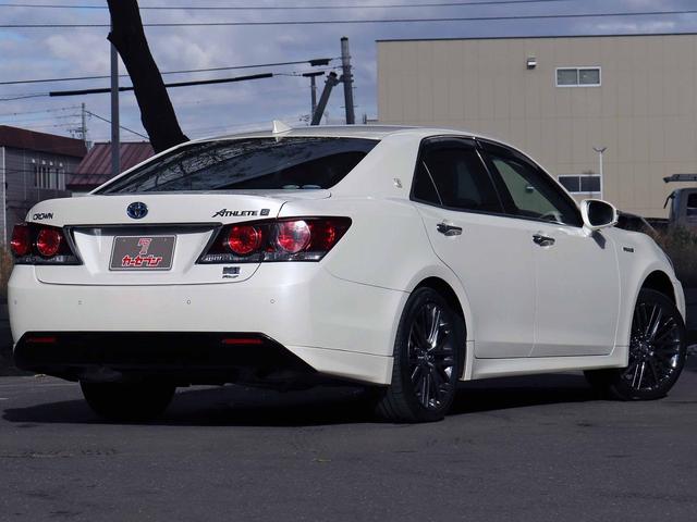 クラウンハイブリッド アスリートS Four 後期型 アドバンストPKG プリクラッシュ レーダークルーズ スパッタリング18インチアルミ メーカーナビTV パノラミックビューモニター インテリジェントクリアランスソナー パワーシート ETC(47枚目)