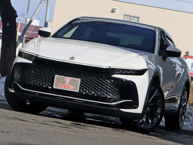 クラウンクロスオーバー Ｇアドバンスド・レザーパッケージ　１２．３型ナビＴＶ　パノラミックビューモニター　デジタルインナーミラー　セーフティセンス　レーダークルーズ　４眼ＬＥＤヘッドライト　黒本革　シートヒーター＆ベンチシート　ＥＴＣ２．０　パワートランク（2枚目）