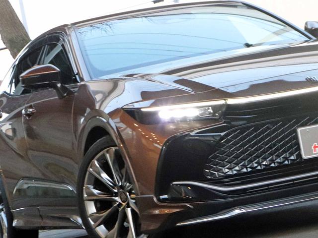 クラウンクロスオーバー Gアドバンスド・レザーパッケージ モデリスタエアロ デジタルインナーミラー 12.3型ナビTV パノラミックビューモニター セーフティセンス ブラインドスポット 4眼LEDヘッドライト 黒本革 ステアリングヒーター シートヒーター(20枚目)