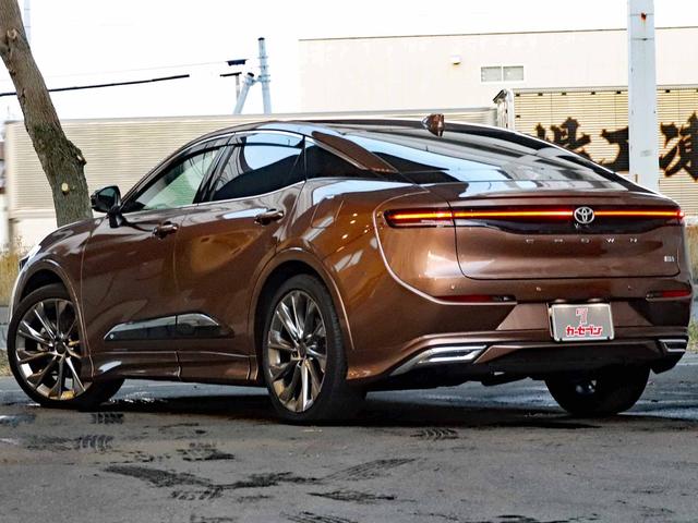 クラウンクロスオーバー Gアドバンスド・レザーパッケージ モデリスタエアロ デジタルインナーミラー 12.3型ナビTV パノラミックビューモニター セーフティセンス ブラインドスポット 4眼LEDヘッドライト 黒本革 ステアリングヒーター シートヒーター(24枚目)