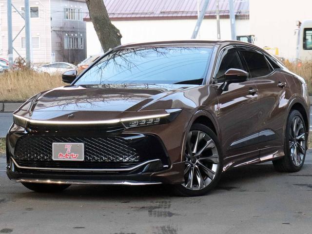 クラウンクロスオーバー Gアドバンスド・レザーパッケージ モデリスタエアロ デジタルインナーミラー 12.3型ナビTV パノラミックビューモニター セーフティセンス ブラインドスポット 4眼LEDヘッドライト 黒本革 ステアリングヒーター シートヒーター(25枚目)