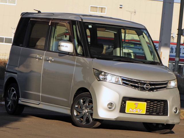 ルークス ハイウェイスターターボ　メモリーナビ　フルセグＴＶ　両側パワースライドドア　ＨＩＤヘッドライト　ＩＣターボ　オートエアコン　プッシュスタート　インテリジェントキー　ＥＴＣ　Ｂｌｕｅｔｏｏｔｈ　シートヒーター（3枚目）