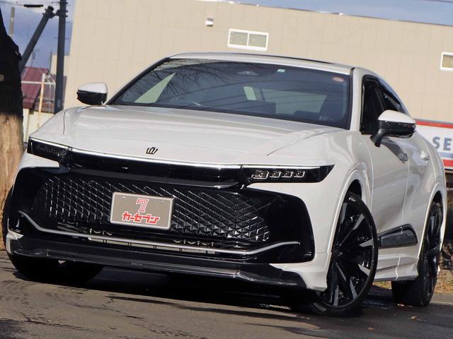 クラウンクロスオーバー RSアドバンスド 寒冷地仕様 サンルーフ モデリスタエアロ ドライバーサポートPKG2 リアサポートPKG 12.3型ナビTV パノラミックビューモニター デジタルインナーミラー パワートランク 黒革 ETC2.0(2枚目)