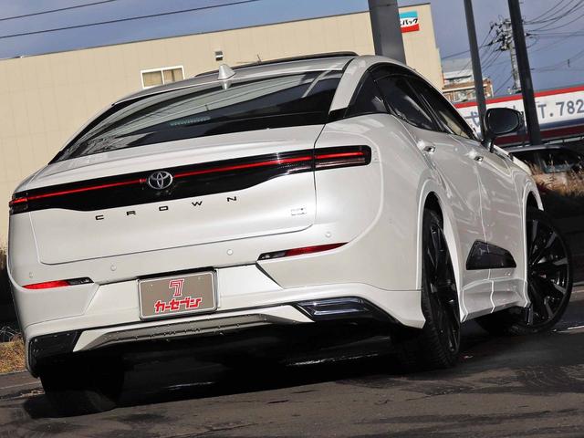 クラウンクロスオーバー RSアドバンスド 寒冷地仕様 サンルーフ モデリスタエアロ ドライバーサポートPKG2 リアサポートPKG 12.3型ナビTV パノラミックビューモニター デジタルインナーミラー パワートランク 黒革 ETC2.0(22枚目)