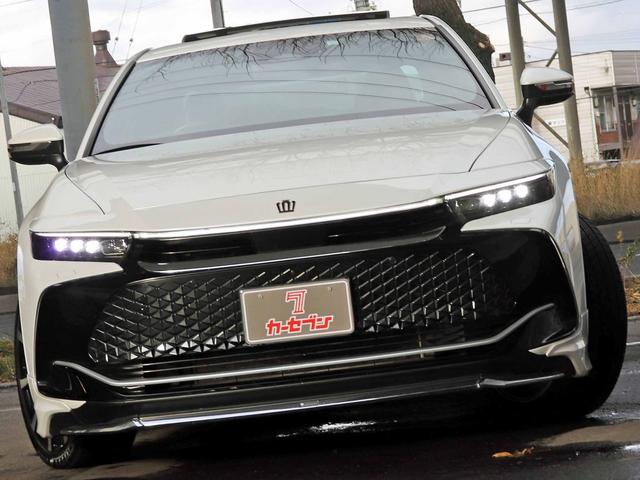 クラウンクロスオーバー RSアドバンスド 寒冷地仕様 サンルーフ モデリスタエアロ ドライバーサポートPKG2 リアサポートPKG 12.3型ナビTV パノラミックビューモニター デジタルインナーミラー パワートランク 黒革 ETC2.0(49枚目)